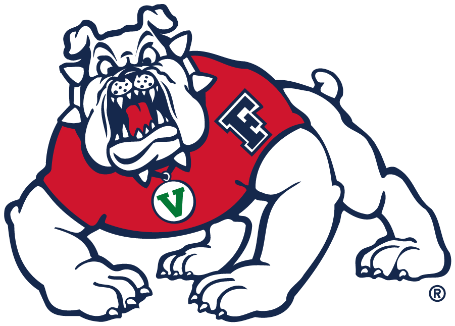 Fresno State Bulldogs 2020-Pres Primary Logo iron on transfers for clothing